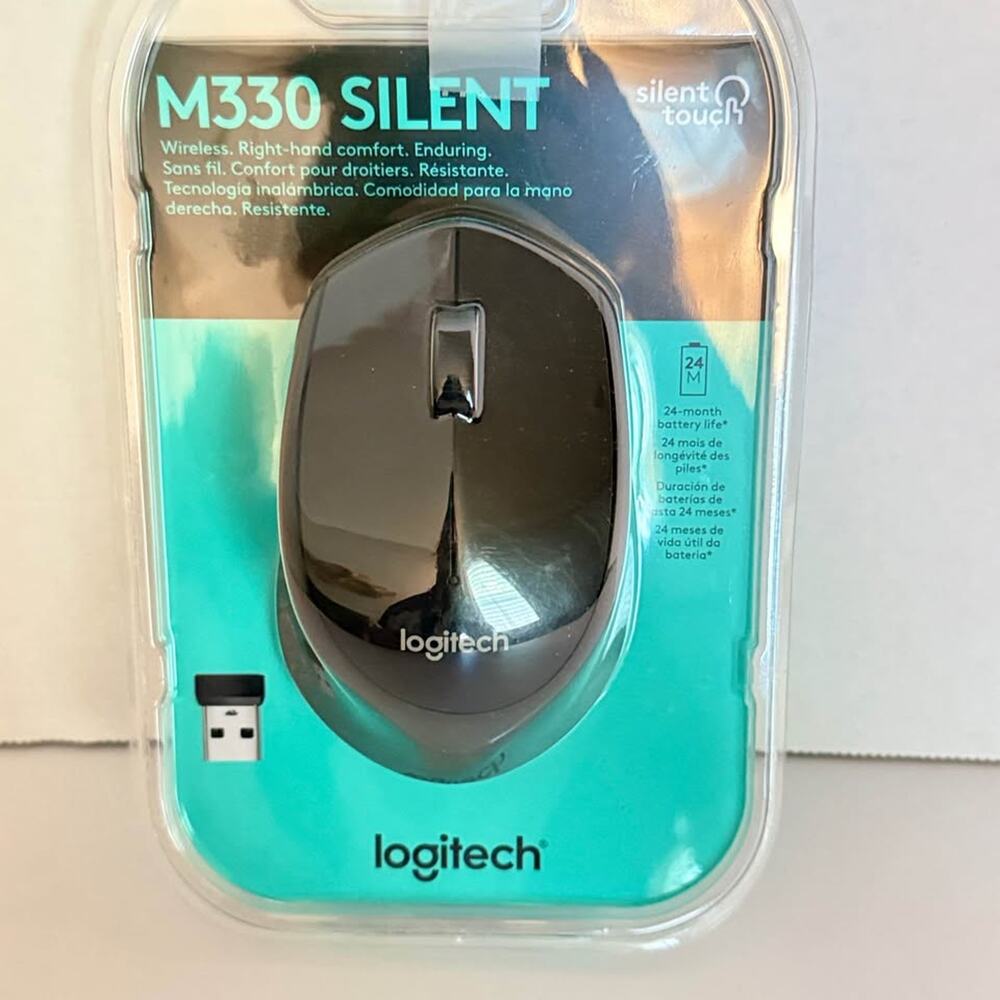 NEW Logitech M330 Silent Wireless Mouse - Brand New